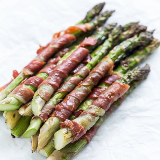 Prosciutto Wrapped Asparagus
