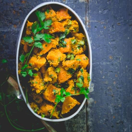 Paleo Ginger Sweet Potato Salad