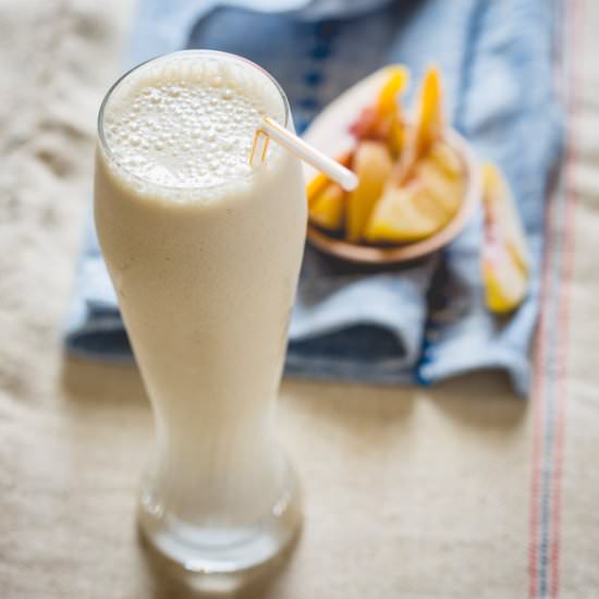 Peach Cobbler Smoothie