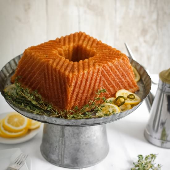 Jalapeno Cornmeal Cake