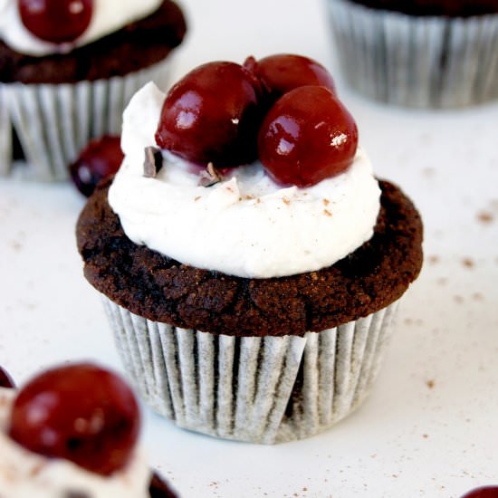 Black Forest Cupcakes