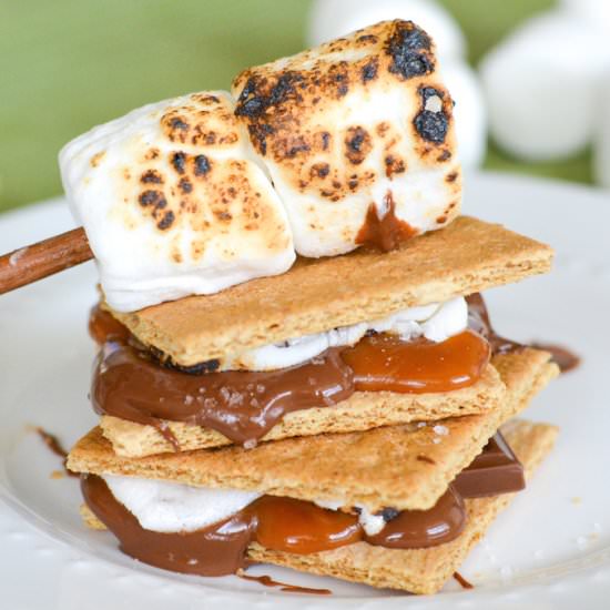 Salted Caramel S’mores