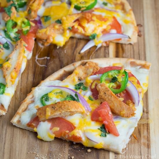 Southwest Chicken Pizza