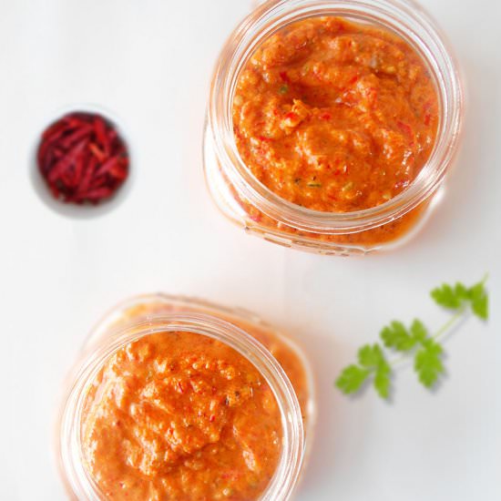 Roasted Red Pepper Sauce