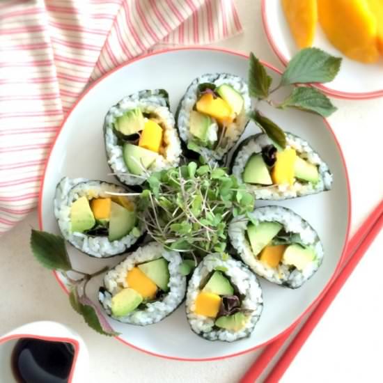 Mango Sushi Roll