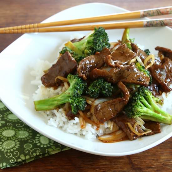 Chinese Beef and Broccoli