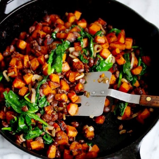Mexican Sweet Potato Hash