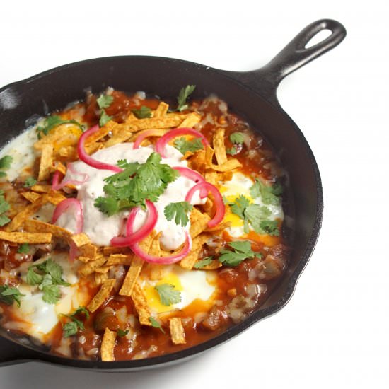 Skillet Huevos Rancheros