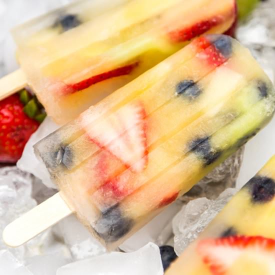 Tropical Punch Popsicles