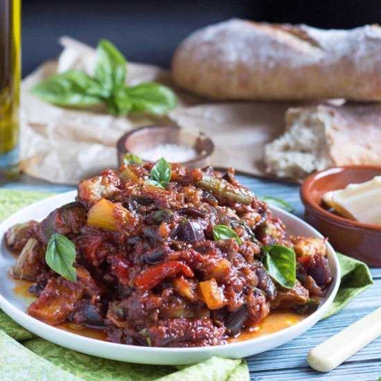 Oven Roasted Ratatouille
