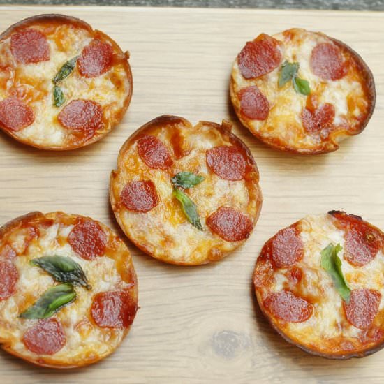 Mini Tortilla Pizza