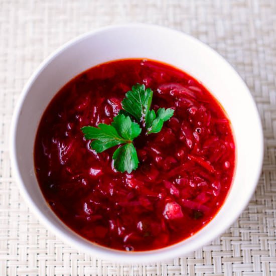 Beet (Red) Borscht Recipe