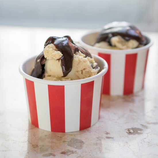 Peanut Butter No Churn Ice Cream