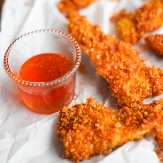 Sweet Potato Chip Chicken Strips