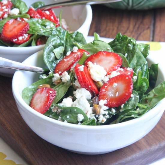 Spinach Strawberry Salad