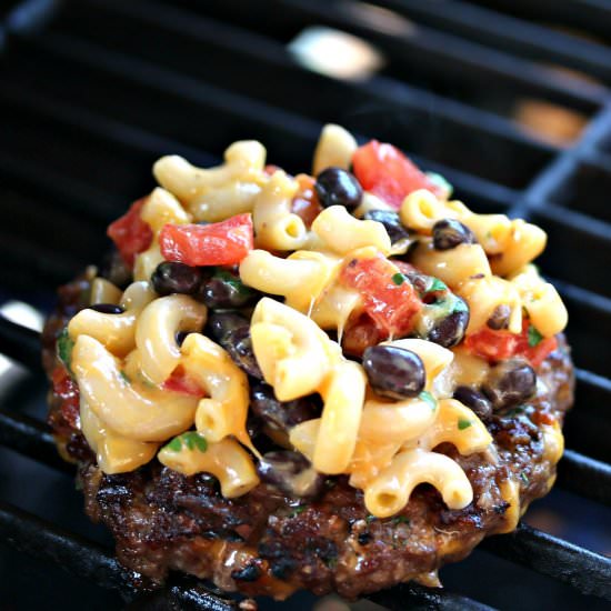 Mexican Mac Attack Burgers