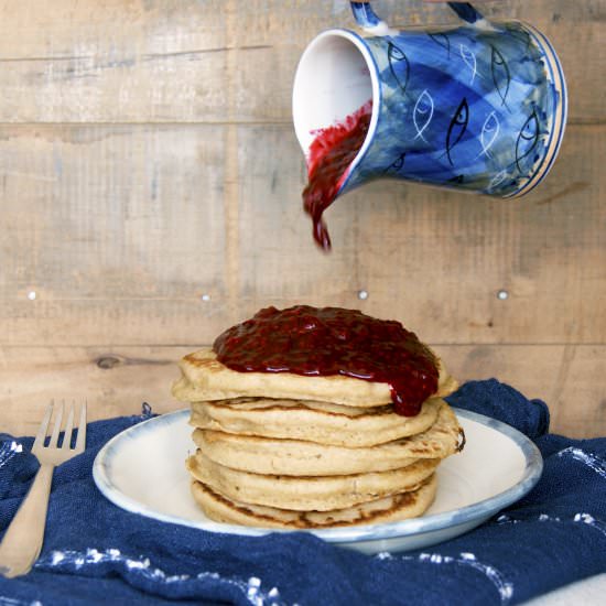 Fluffy Vegan Pancakes