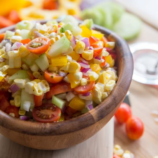 Fresh Sweet Corn Salad