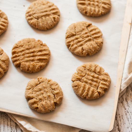 The Best Vegan Peanut Butter Cookie