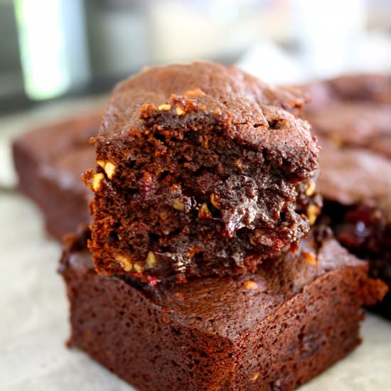 Cherry Nut Brownies