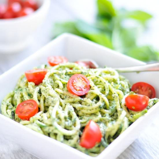 Easy Pesto (Nut-Free & Dairy-Free)