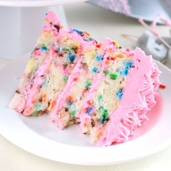 Gluten Free Funfetti Cake