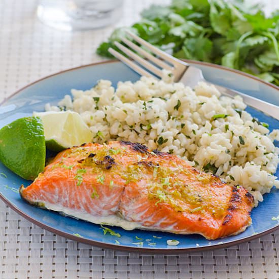 Lime Ginger Salmon