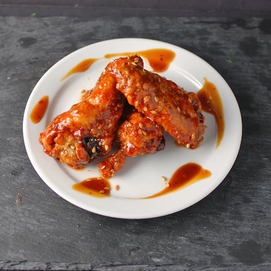 Honey Sesame Chicken Wings