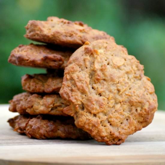 Banana Cornflake Cookies