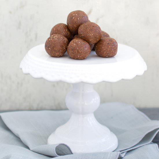 Raw Chocolate Almond Balls