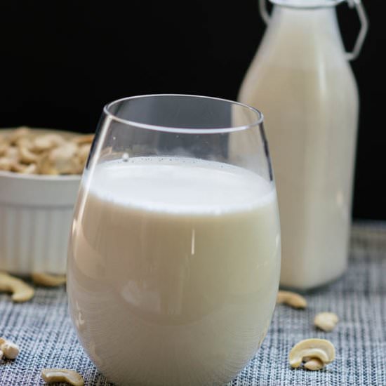 Homemade Cashew Milk