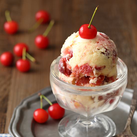 Cherry Pie Ice Cream