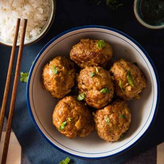 Chinese Lion’s Head Pork Meatballs