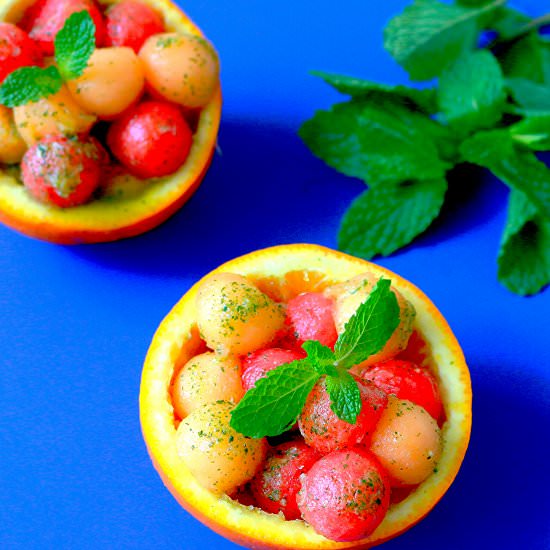 Melon Mint Salad