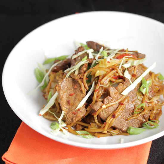 Spicy Beef Stir Fry
