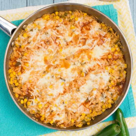 Chicken Enchilada Skillet