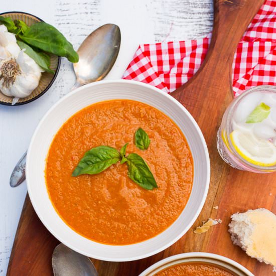 Chilled Cherry Tomato Soup