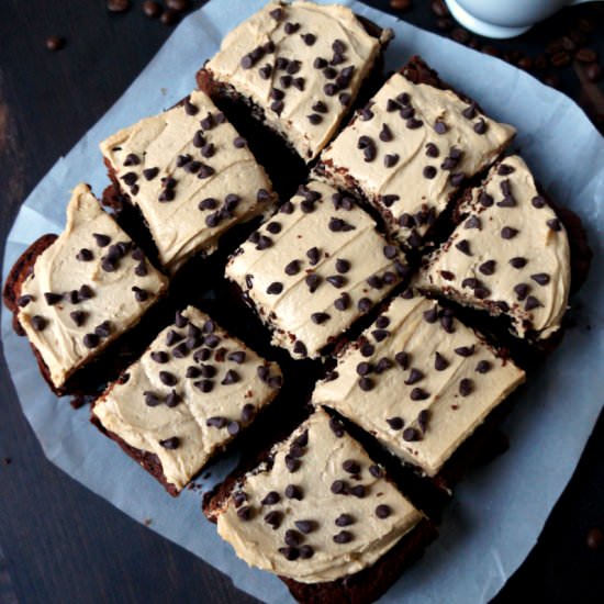 Vegan Cappuccino Brownies