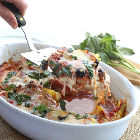 Easy Mediterranean Chicken Bake