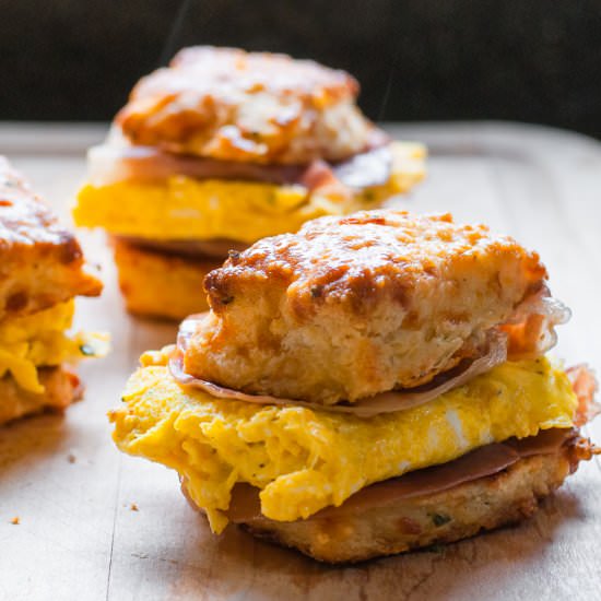 Biscuit Breakfast Sandwich