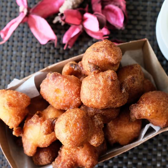 Banana Fritter Balls