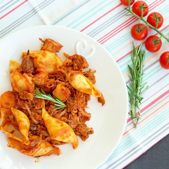 Pulled Pork Ragü