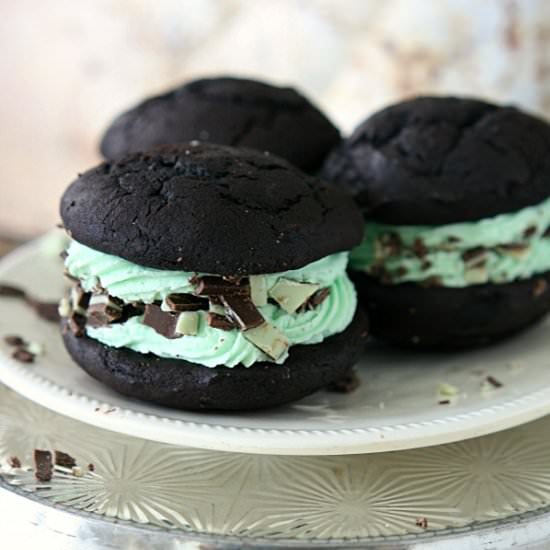 Andes Mint Whoopie Pies