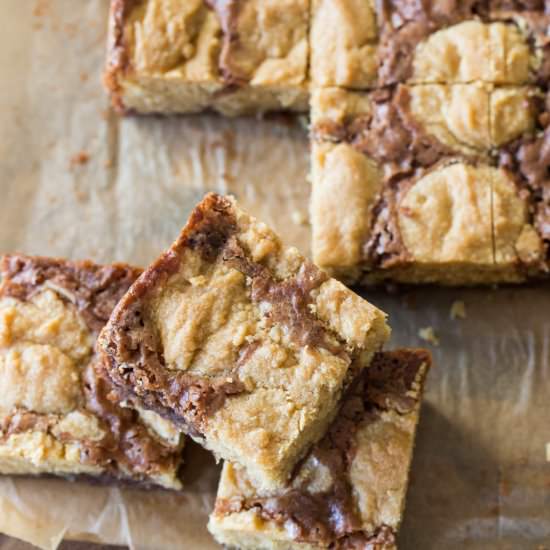 Peanut Butter Cookie Brownies