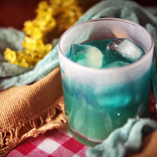 Blue Whale Cocktail