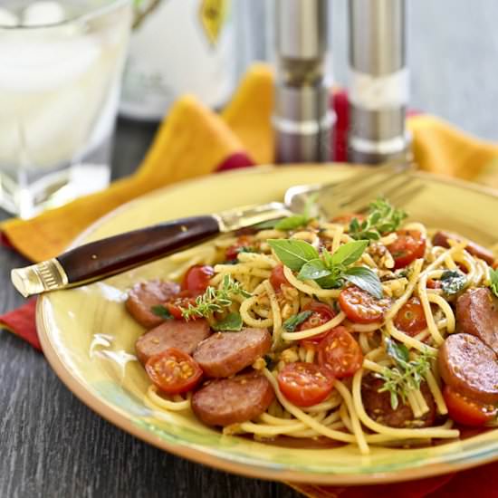 Pasta with Fresh Herbs