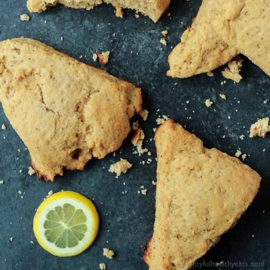 Lemon Poppy Seed Scones