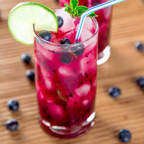 Blueberry Mojito