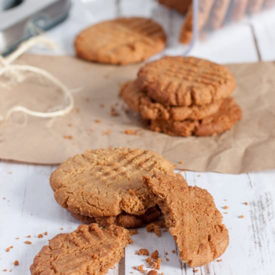 Gluten-Free Peanut Butter Cookies