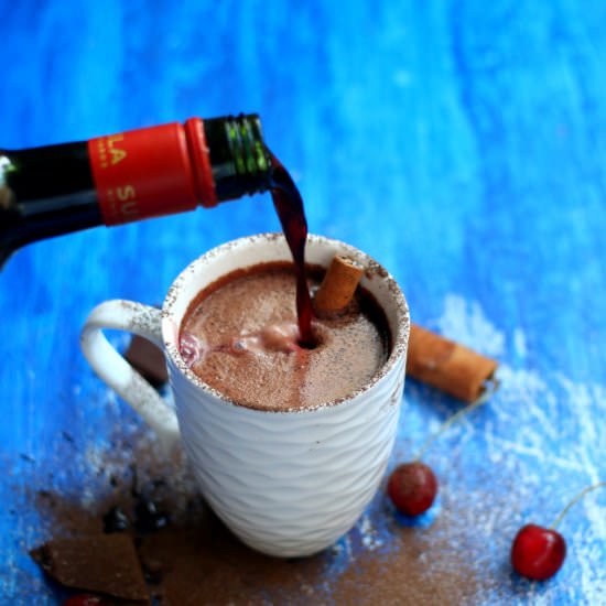 Red Wine Hot Chocolate